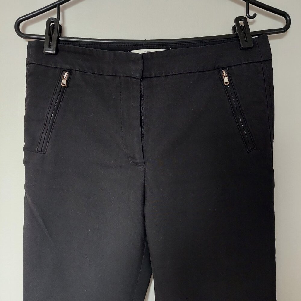 Abercrombic & Fitch Women's Stretchy Skinny Black Pants, Size 2 - Picture 2 of 8